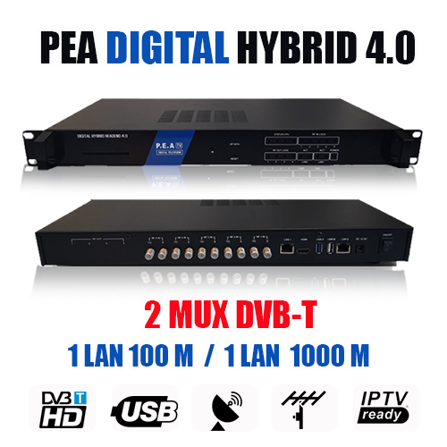 Digital Hybrid Head End 4.0 / 5 DVB-IP-2MUX