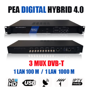 Digital Hybrid Head End 4.0 / 5 DVB-IP-3MUX