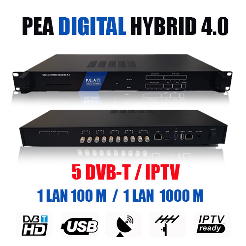 Digital Hybrid Head End 4.0 / 5 DVB-IPTV